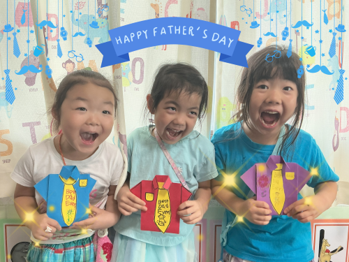 💙Father's Day💙Kichijoji school💙